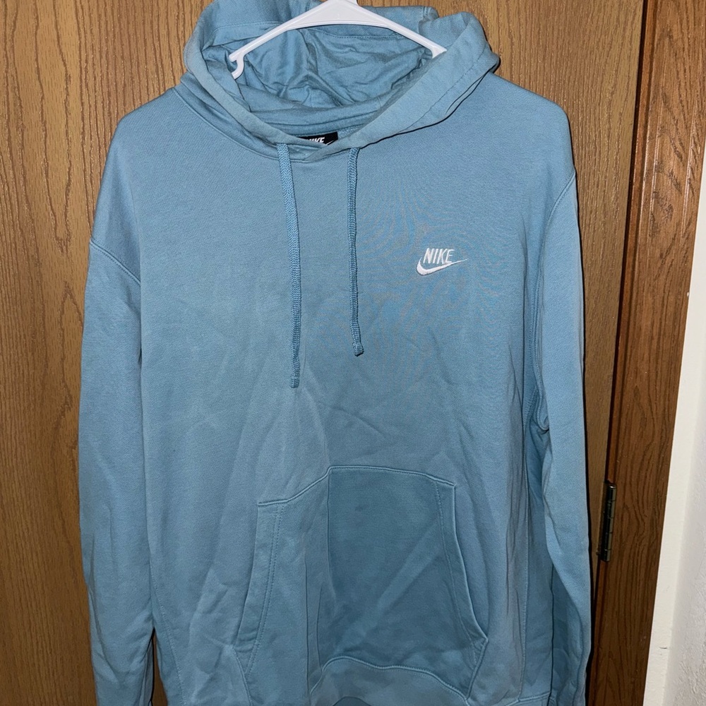 Nike Blue Pullover Hoodie Sweatshirt